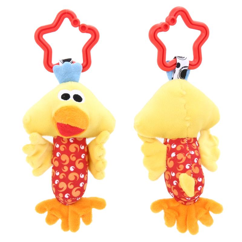 Baby Kids Cartoon Animal Rattle Toys