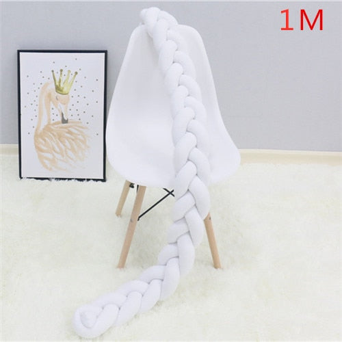 Baby Handmade Braided Cot Bumper