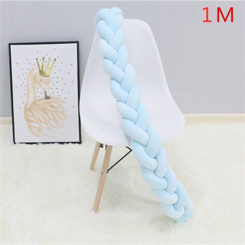 Baby Handmade Braided Cot Bumper