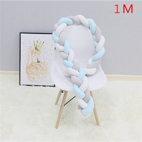 Baby Handmade Braided Cot Bumper