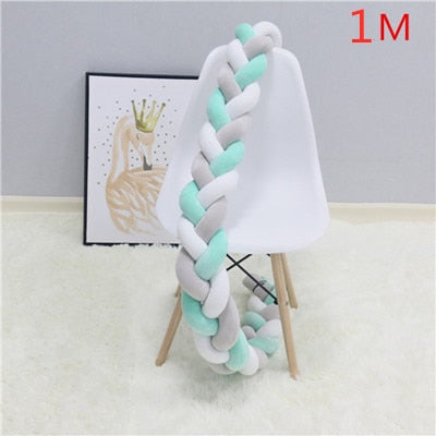 Baby Handmade Braided Cot Bumper