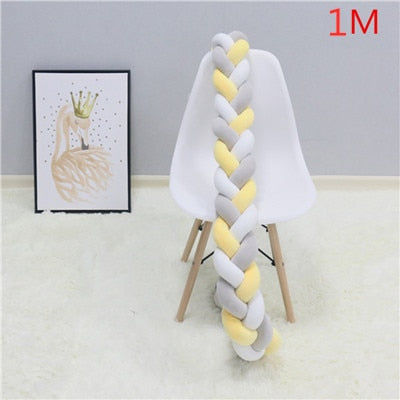 Baby Handmade Braided Cot Bumper