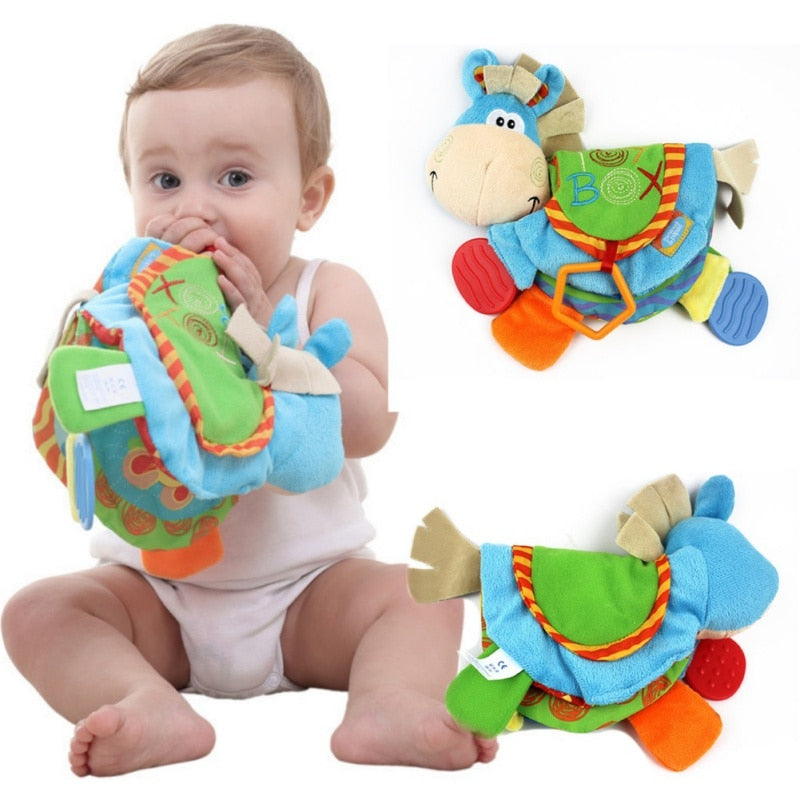 Newborn Baby Rattles Teether Toys-punnyshop.myshopify.com