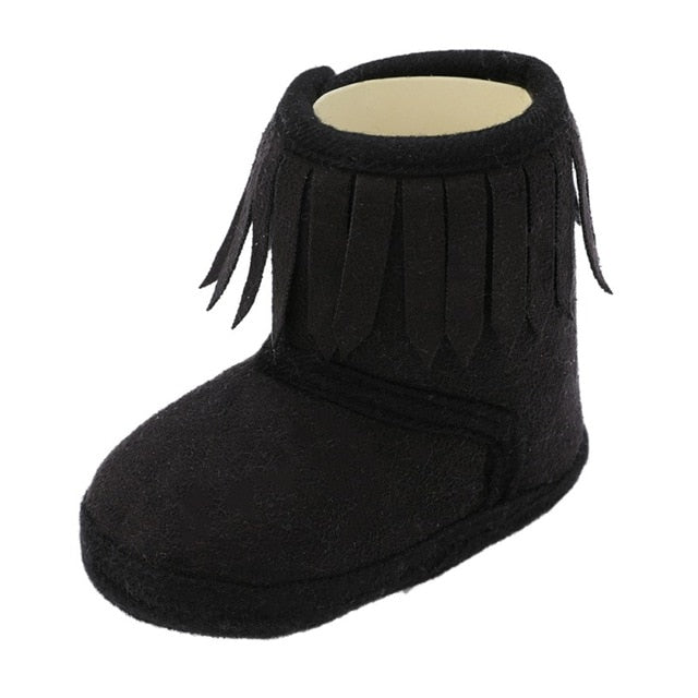 Soft Sole Plush Ankle Snow Boots