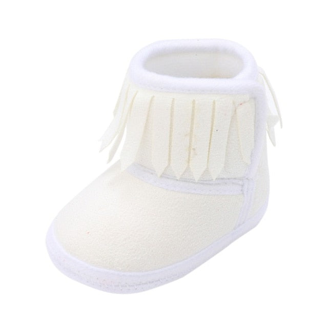 Soft Sole Plush Ankle Snow Boots