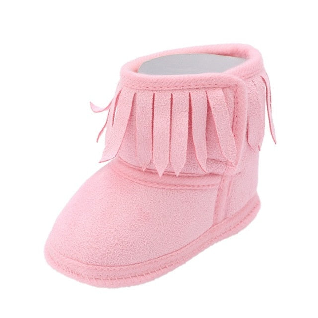 Soft Sole Plush Ankle Snow Boots