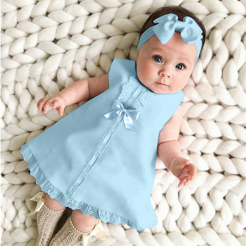 Newborn Sleeveless Baby Girl Dress