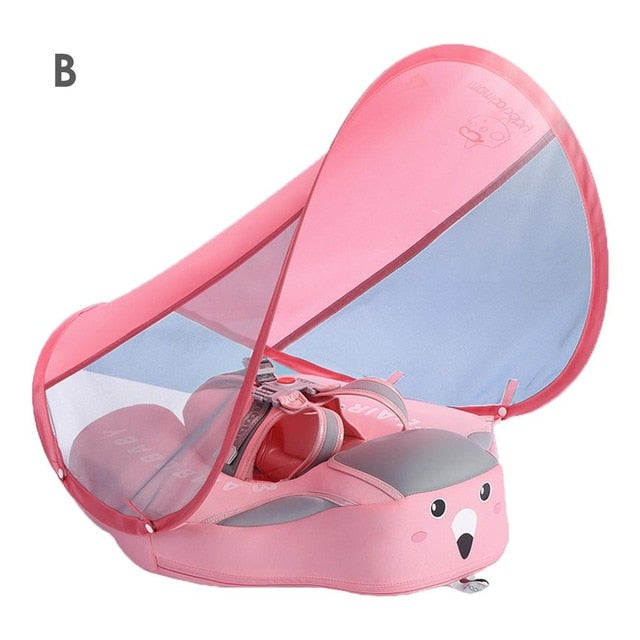 Baby Swim Float With Canopy Detachable