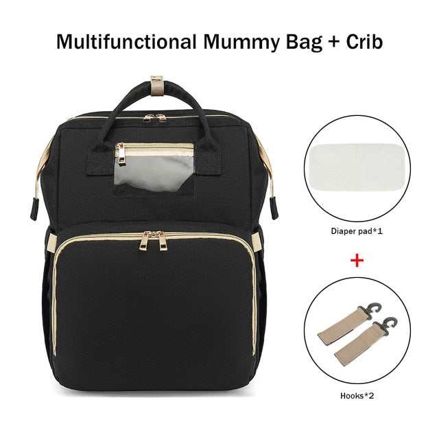 Diaper Baby Bags with Bed Mummy Bag