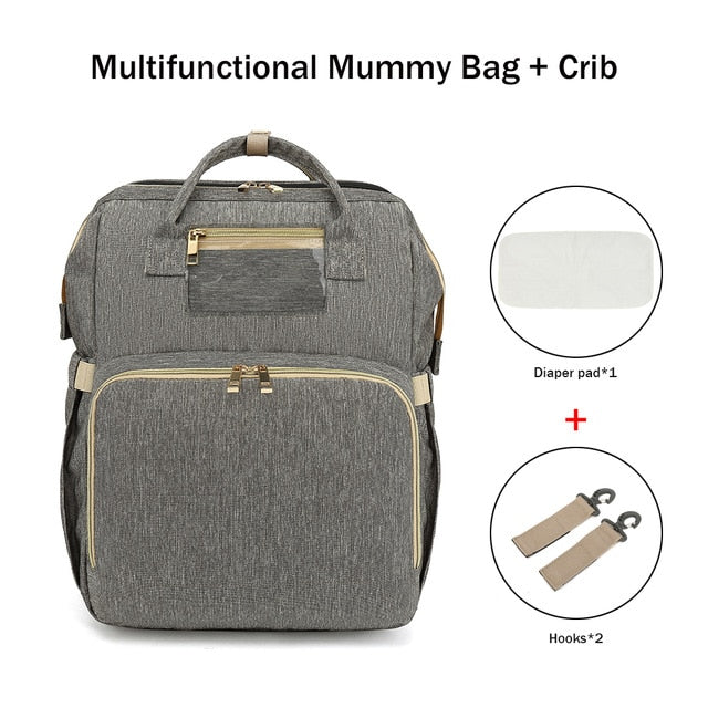 Diaper Baby Bags with Bed Mummy Bag