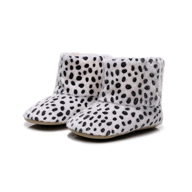 Soft Sole Plush Ankle Snow Boots