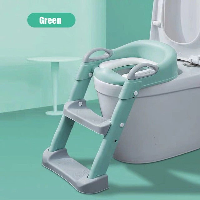 Baby Potty Seat with Anti-Slip Ladder