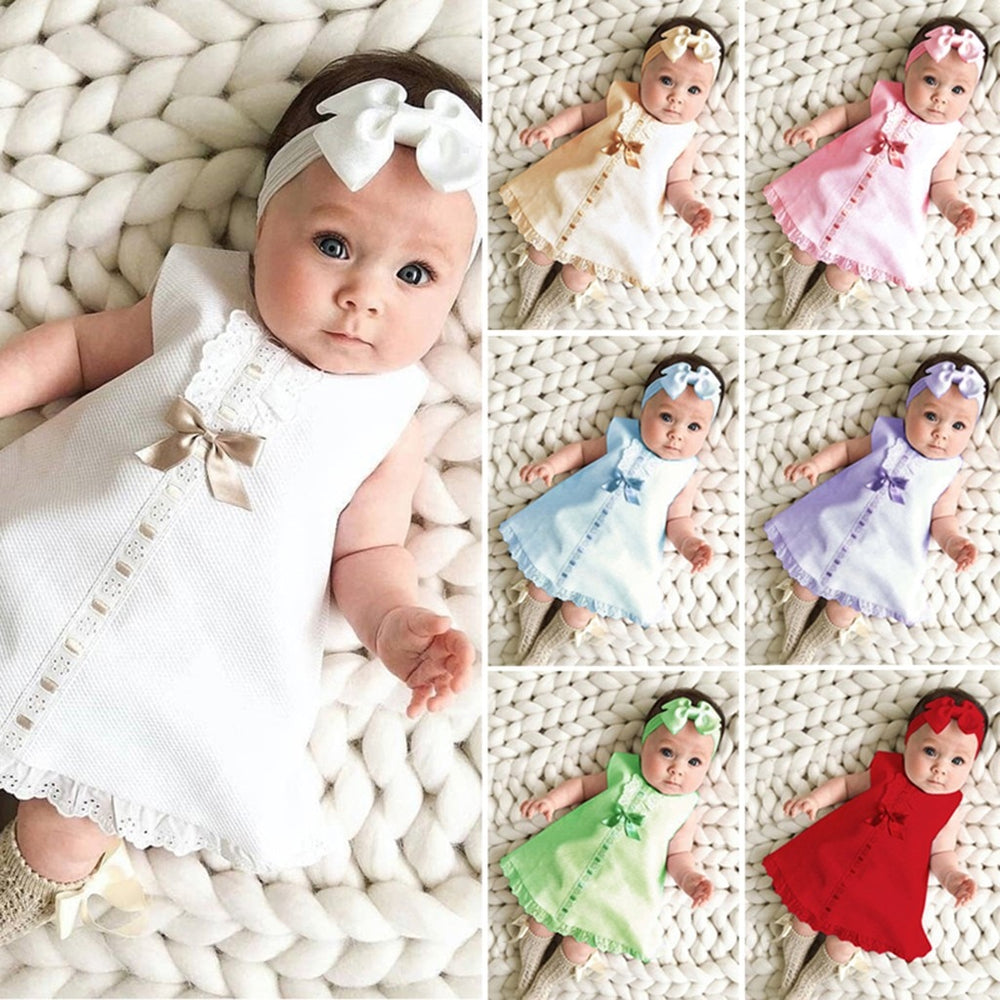 Newborn Sleeveless Baby Girl Dress