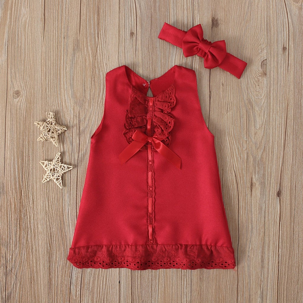 Newborn Sleeveless Baby Girl Dress|punnyshop.myshopify.com