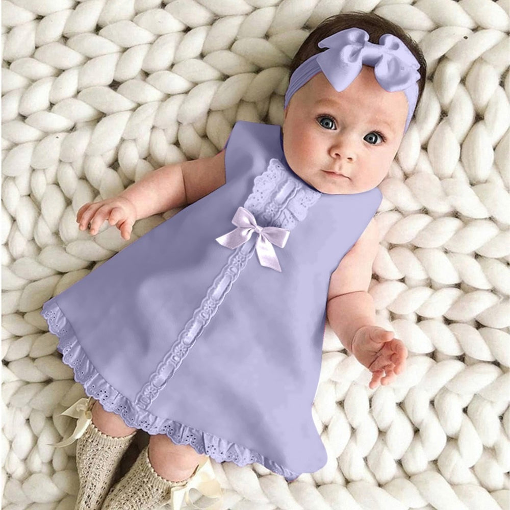 Newborn Sleeveless Baby Girl Dress