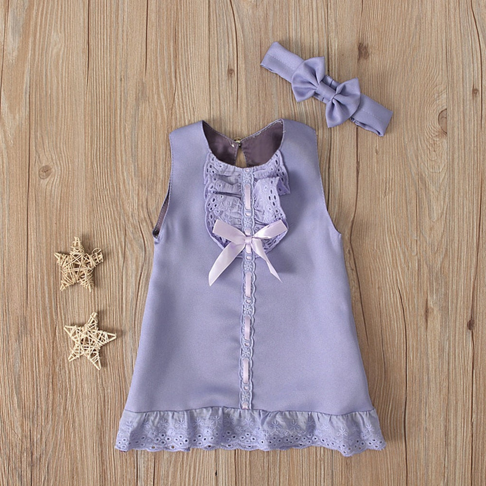 Newborn Sleeveless Baby Girl Dress