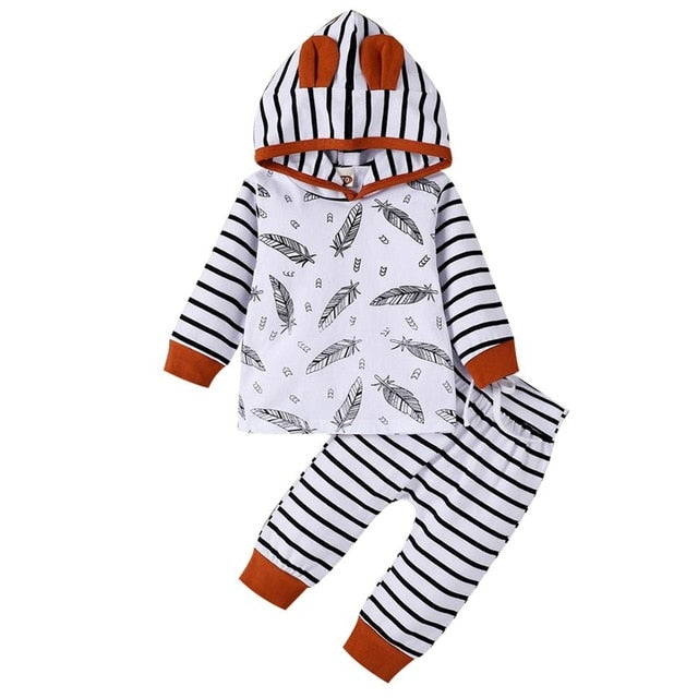 Newborn Baby Feather Clothing Set|punnyshop.myshopify.com