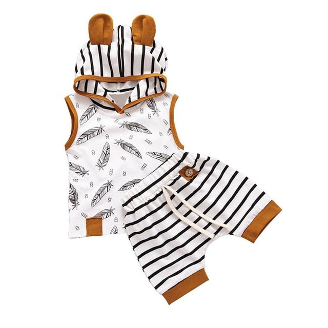 Newborn Baby Feather Clothing Set|punnyshop.myshopify.com