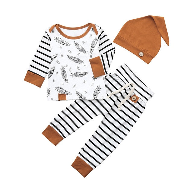 Newborn Baby Feather Clothing Set|punnyshop.myshopify.com