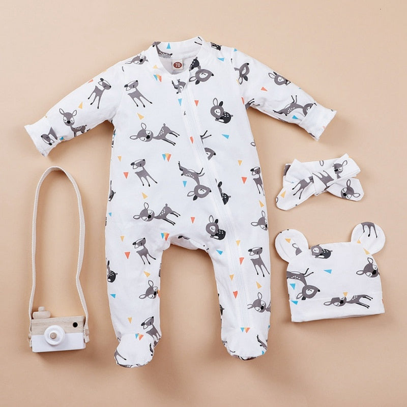 Spring Infant Baby Bodysuit Girls Boys