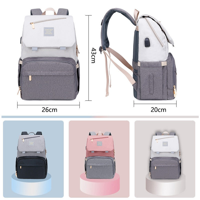 2021 New Diaper Bag Mummy Maternity Backpack