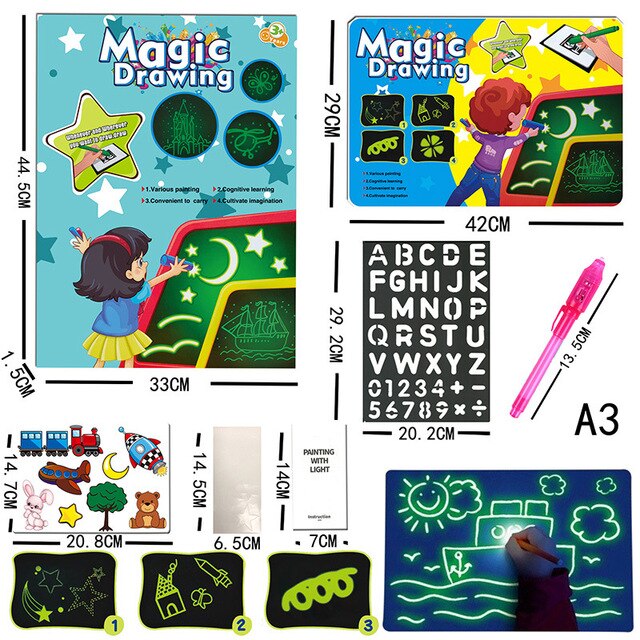 Light Luminous Drawing Board Kids Toy